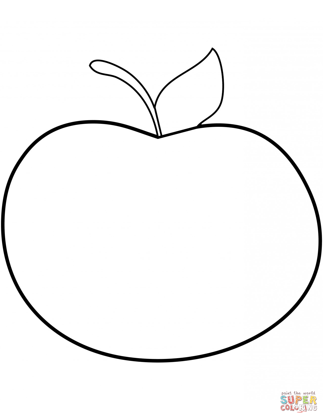 Fabulous Apple Coloring Pages With with HD Resolution 2046x1526 ...