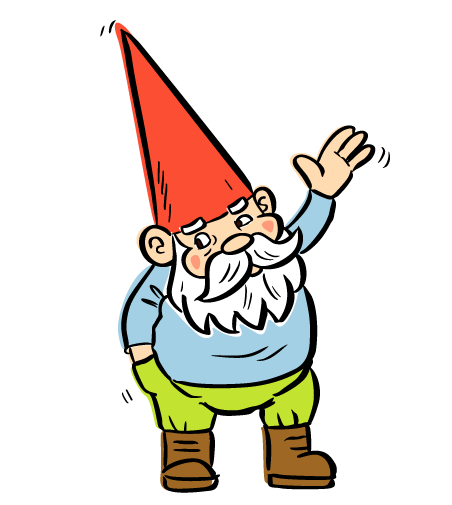 Cute Gnome Cartoon 86756 | DFILES