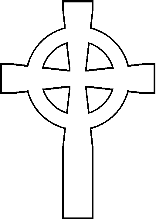 CROSS Outline | Free Download Clip Art | Free Clip Art | on ...
