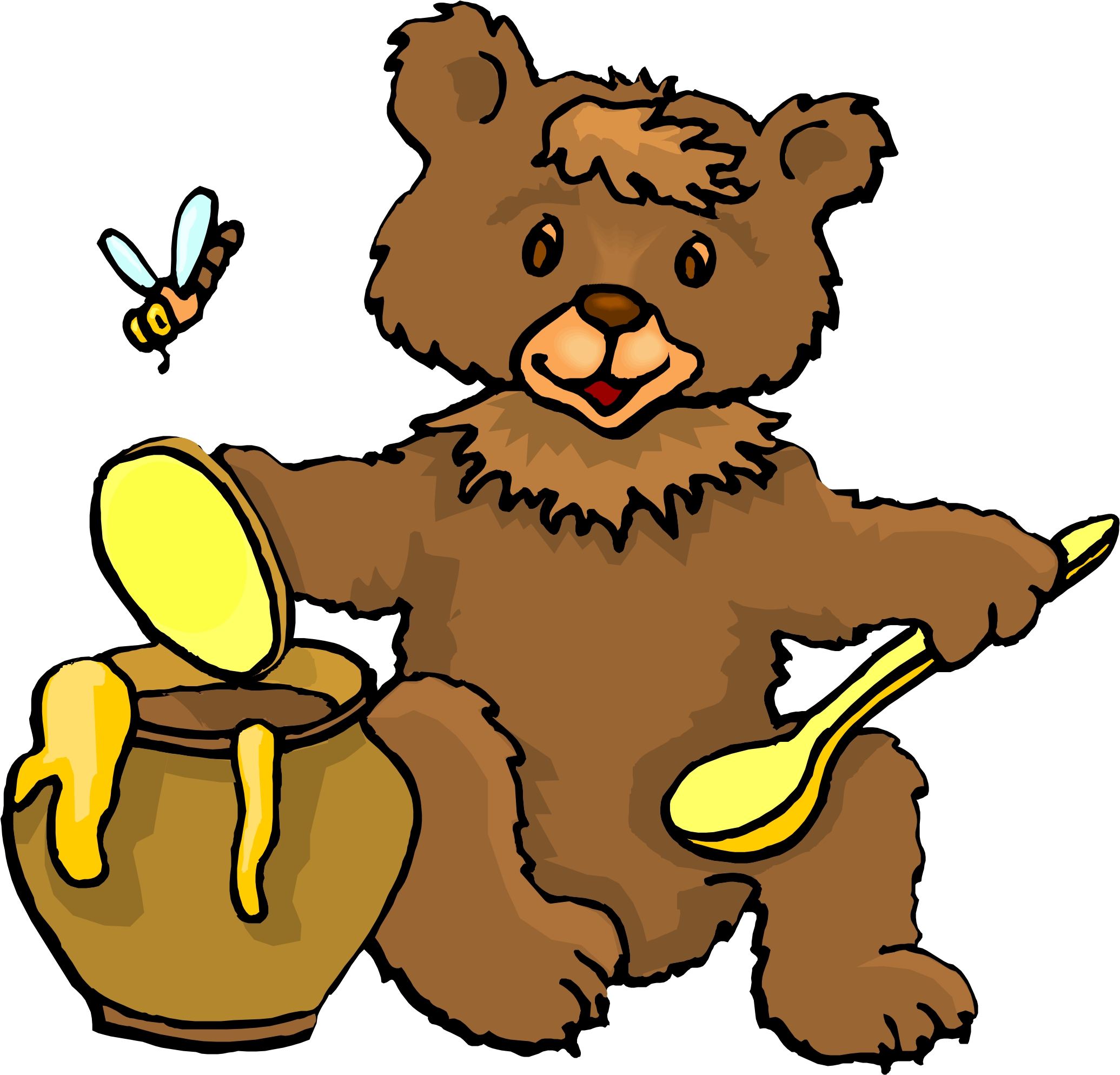 Picture Of A Cartoon Bear | Free Download Clip Art | Free Clip Art ...