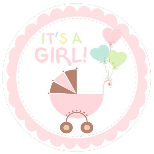 Free girl baby shower clipart