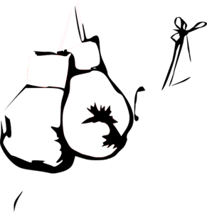 White Boxing Gloves Clip Art - vector clip art online ...