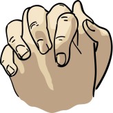 Hands Folded Clipart