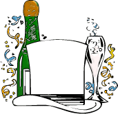 New Years clipart images to download for your web site