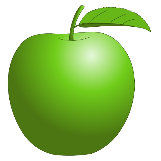 Apple Logo Clipart craft projects, Foods Clipart - Clipartoons