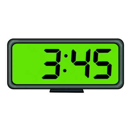 Clipart digital clock