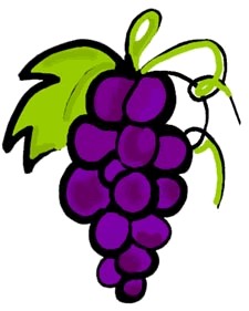 Grapes clipart grape fruit clip art downloadclipart org 2 - Clipartix