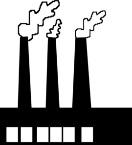 474 views Factory Black And White Clipart