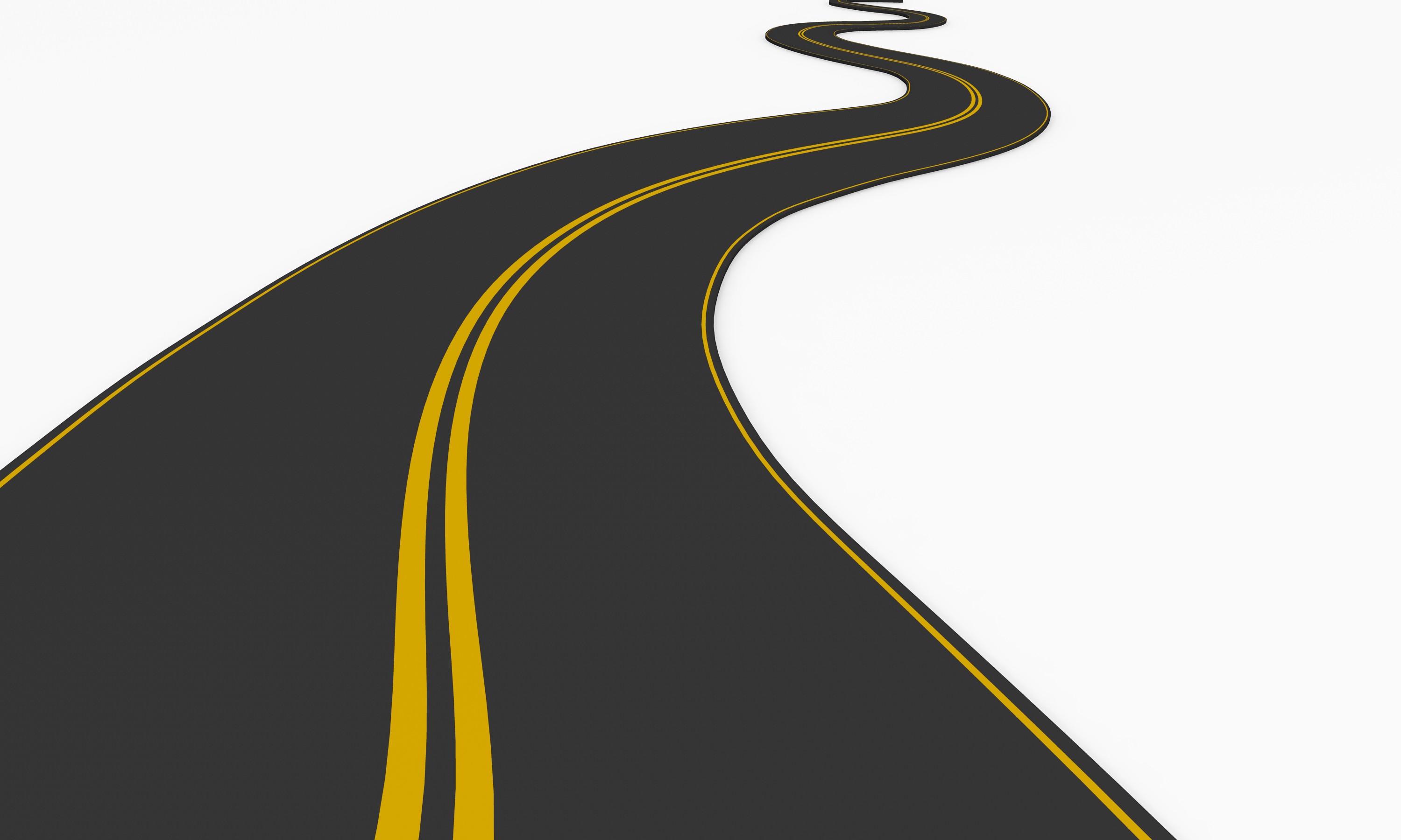 Winding Road Clip Art - Tumundografico