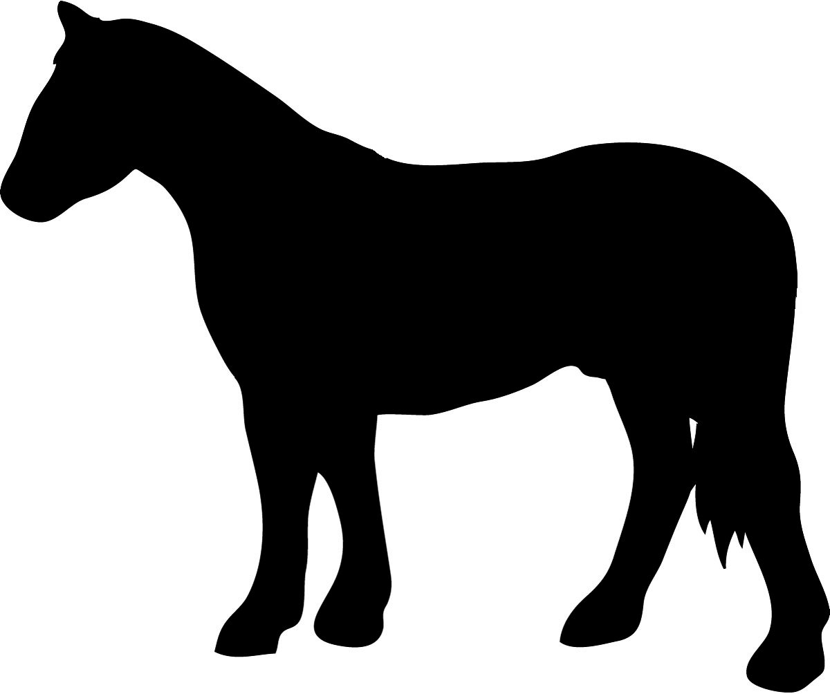 horse clip art free silhouette - photo #48