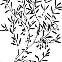 Olive Tree Branch clip art Vector clip art - Free vector for free ...