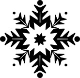 Snowflake Clipart, Snowflake, Snowflake Image - ShareHolidays