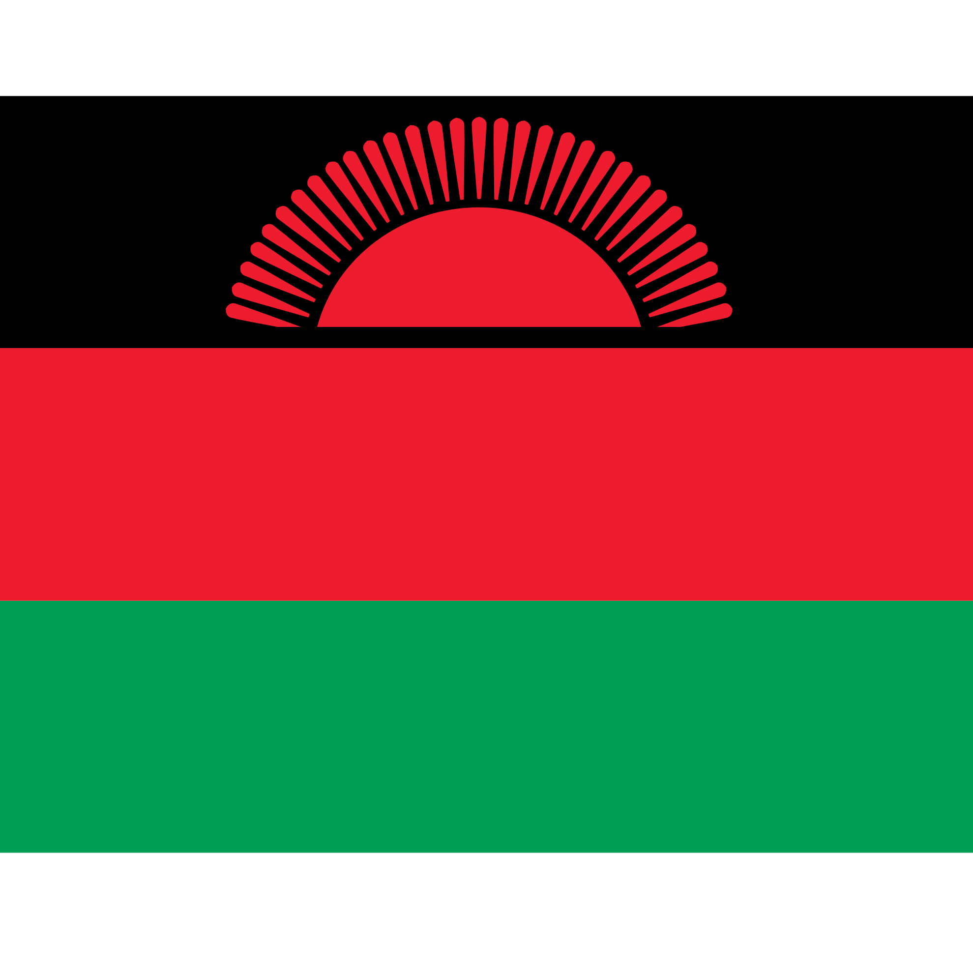Clip Art: Malawi Old Flag Drapeau Bandiera ...
