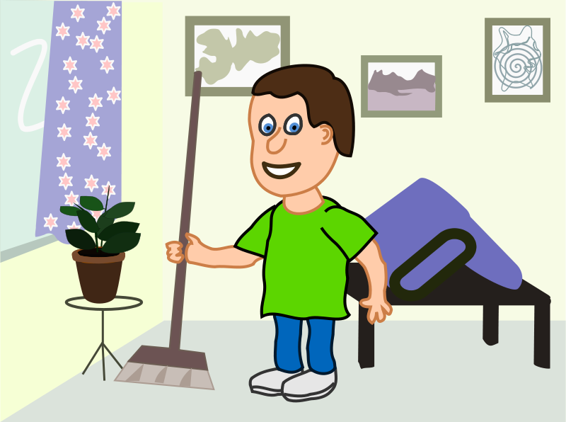 clean the house clipart - photo #17