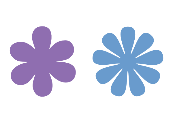 6 and 9 petal flower svg files | Images By Heather M's Blog