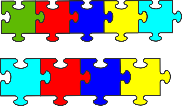 Border Puzzle Piece clip art - vector clip art online, royalty ...