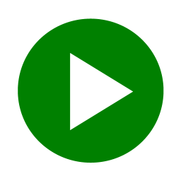 Viewing Icons For - Play Video Icon Green