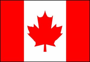 Canada Candian Flag art print