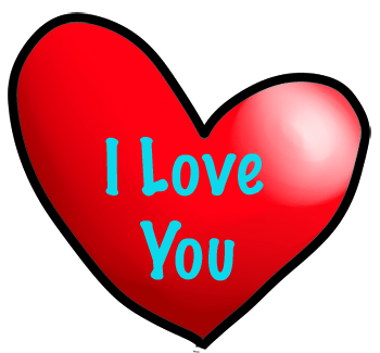 Free Heart Clipart Valentine I love You Heart Gif, Echo's Free ...