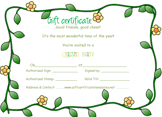 clipart gift certificates - photo #37