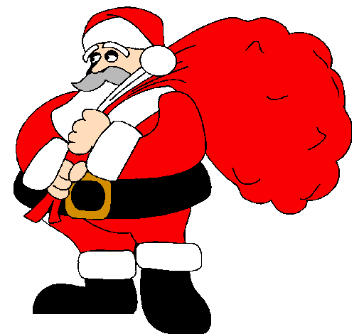 free clip art father christmas - photo #28