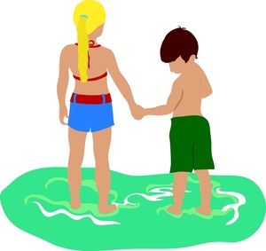 Brother And Sister Clipart Image - Boy and His Big Sister Holding ...