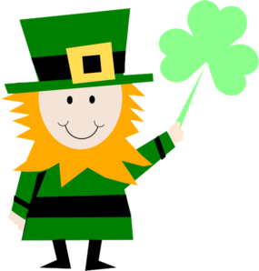 Irish Man Celebrating St. Patricks Day clip art - vector clip art ...