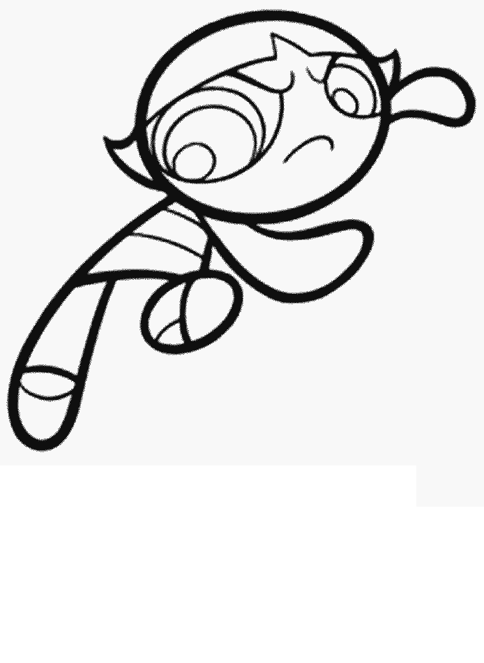 powerpuff girls buttercup Colouring Pages (page 2)