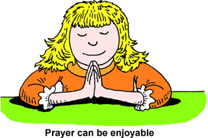 Enjoyable Prayer | Prayer Clip Art - Christart.