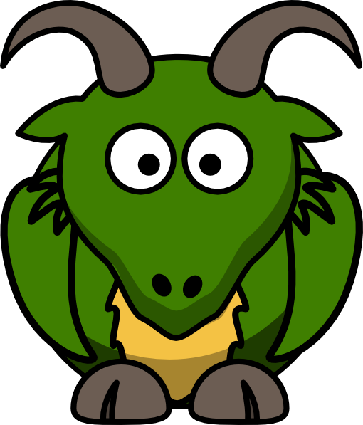 Green Dragon Clip art - Animal - Download vector clip art online