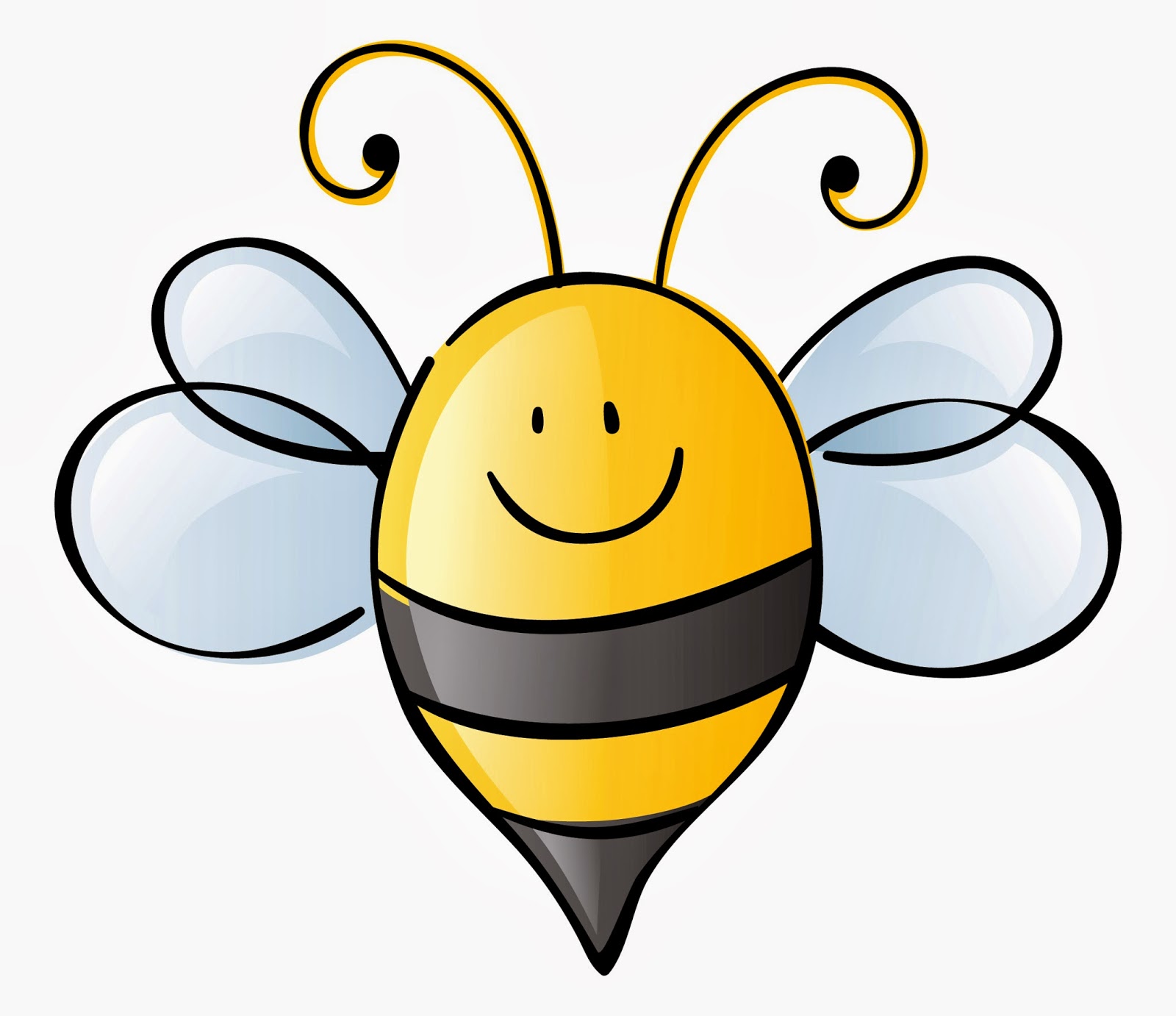 Cute Bee Clipart - Tumundografico