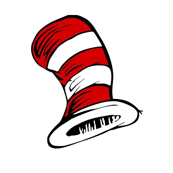 dr seuss hat template | wordscrawl.com