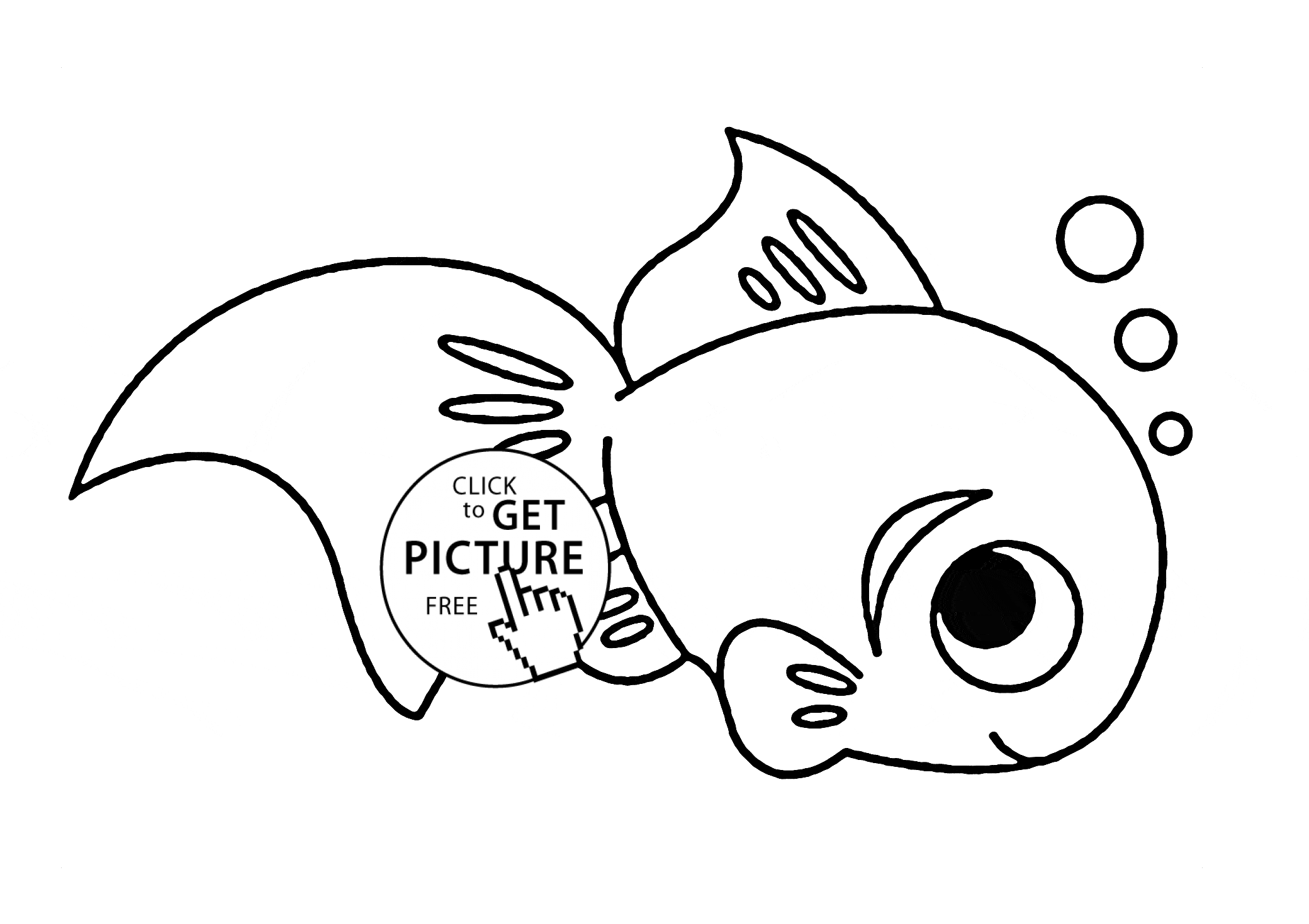 Pics Of A Fish Coloring Page #408
