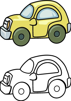 Car clipart to draw