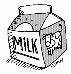 Horizon milk box clipart