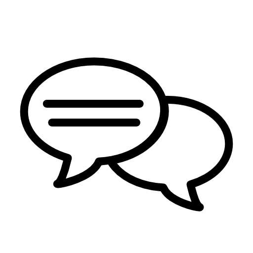 talk bubble icon – Free Icons Download