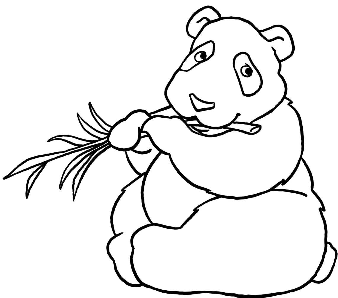 Cute Baby Panda Coloring Pages - Free Clipart Images