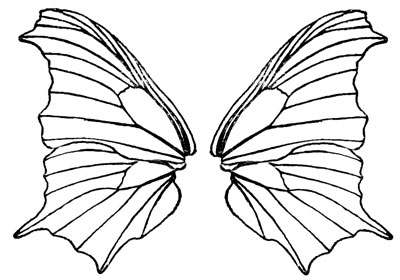 Butterfly wings clipart - ClipartFox
