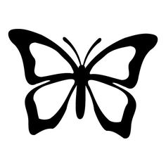 Butterfly clipart silhouette
