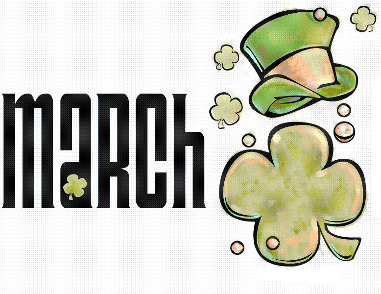 March free march clip art for calendars clipart images 3 ...