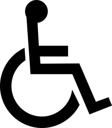 Handicapped clipart free