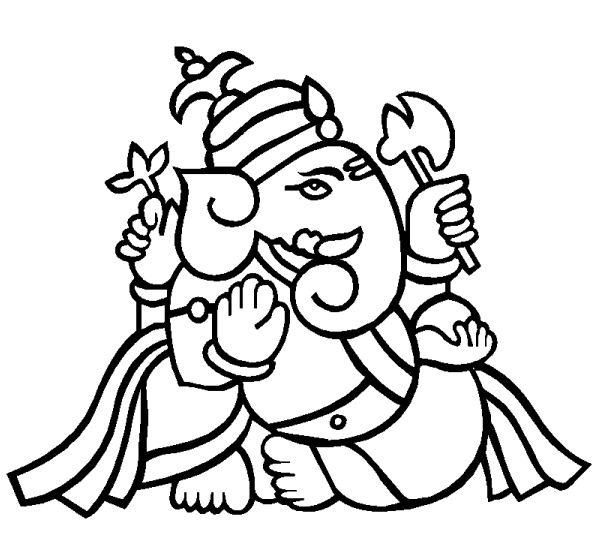 Imgs For > Ganesh Ji Easy Drawing - ClipArt Best - ClipArt Best