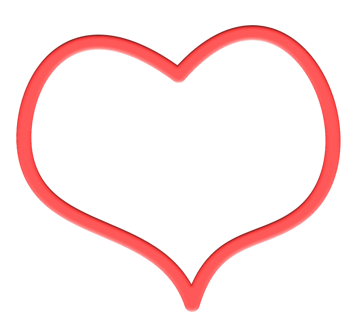Free heart clipart transparent background