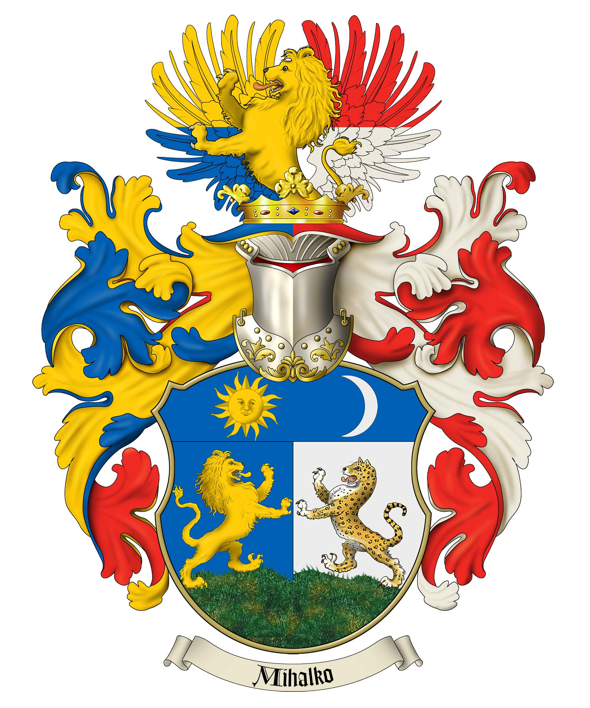 Family Crest and Coat of Arms