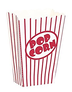 Amazon.com: Small Movie Theater Popcorn Boxes, 8ct: Gift Boxes ...