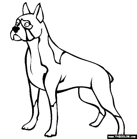 Dogs Online Coloring Pages | Page 1