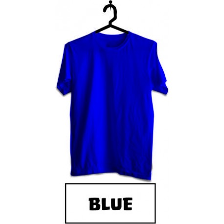 Jual Kaos Biru Benhur Polos Katun Combed 30s telah tersedia di ...