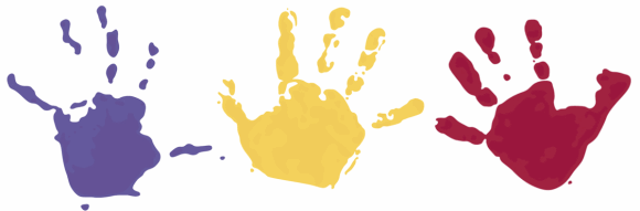 Kids Handprints - ClipArt Best