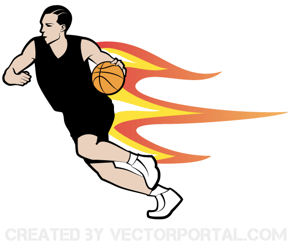 Vector Basketball Player Image | Download Free Vector Art | Free ...