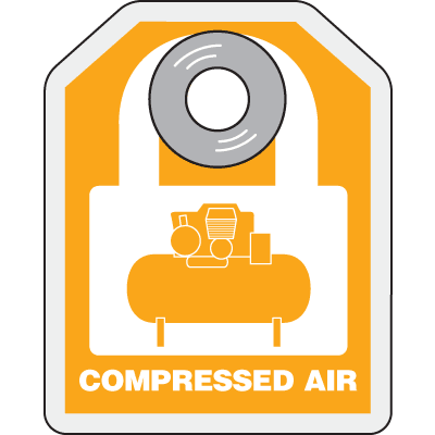 Lock-Out Tag- Compressed Air | Seton